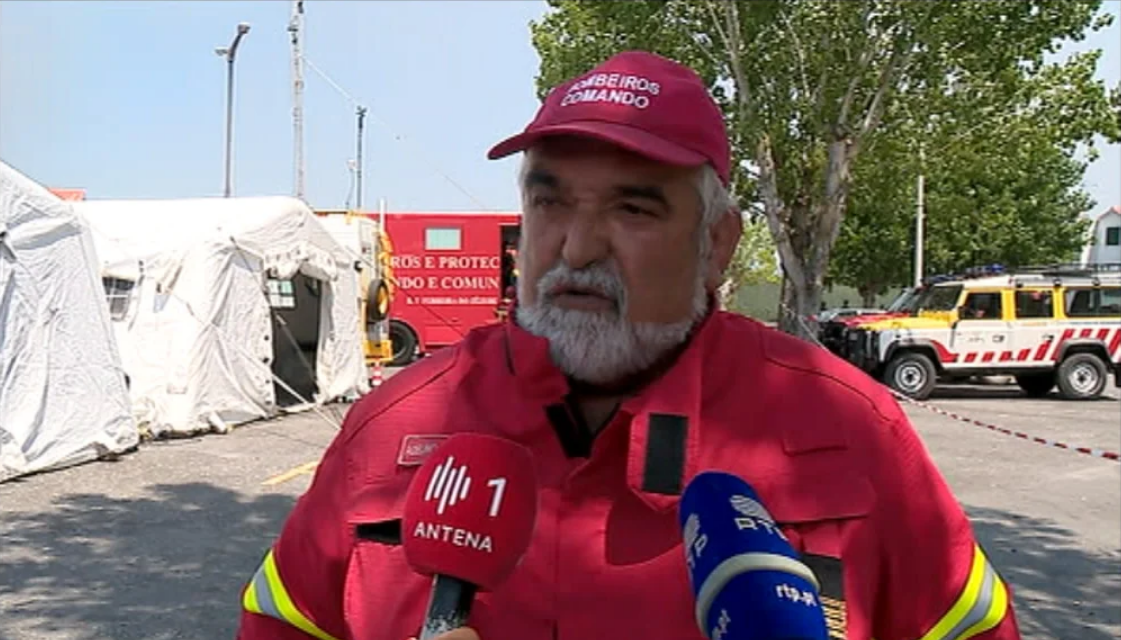 Incêndio florestal em Mação