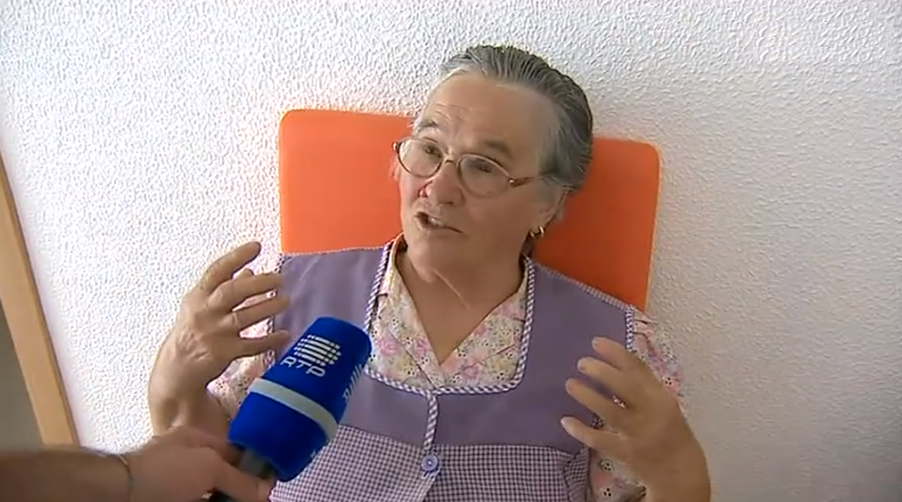 Declarações de idosas da aldeia de Caratão