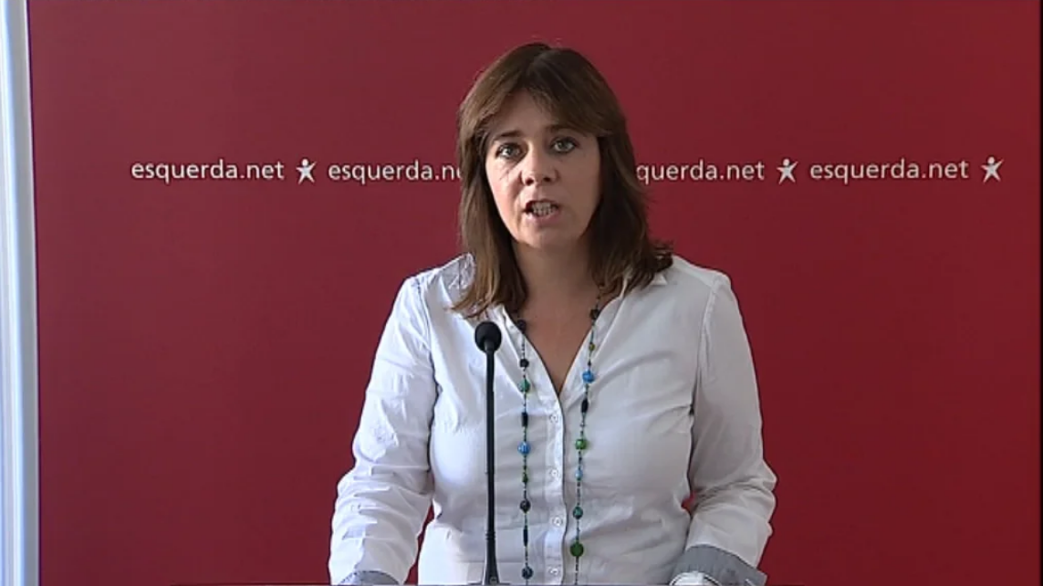 Conferência de imprensa do BE sobre a Altice