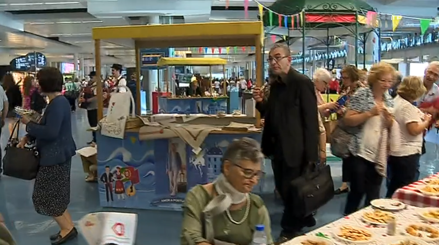 Chegada de emigrantes a Portugal