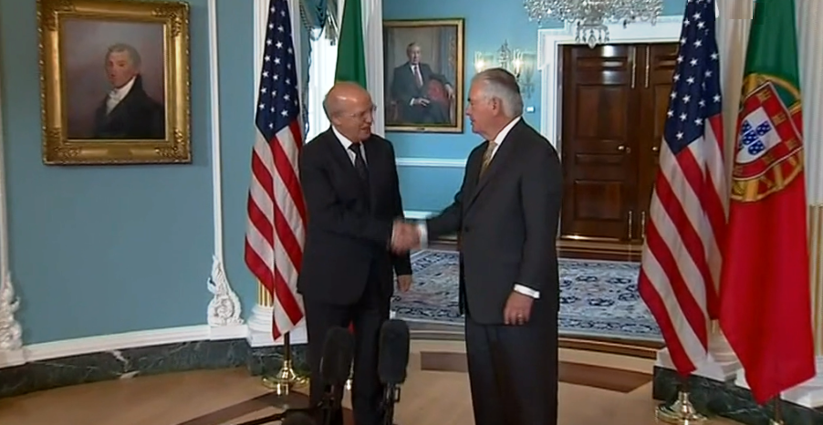 Augusto Santos Silva nos EUA