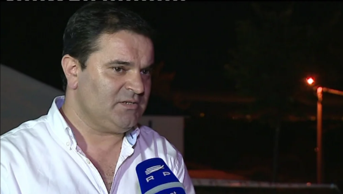 Incêndio florestal em Castelo de Paiva