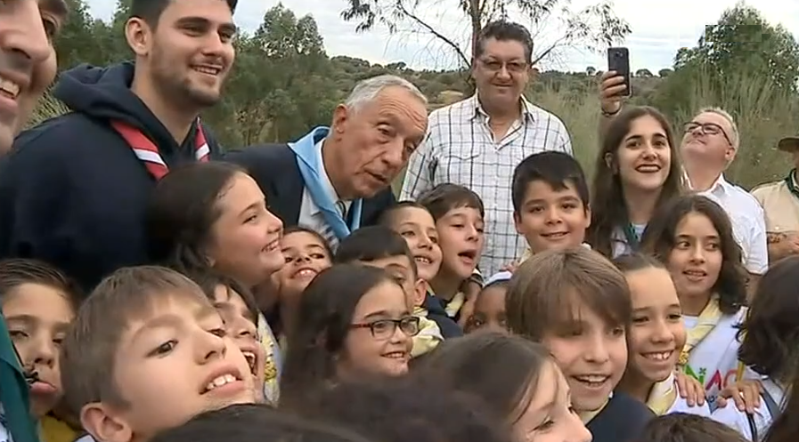 Marcelo Rebelo de Sousa em Idanha-a-Nova