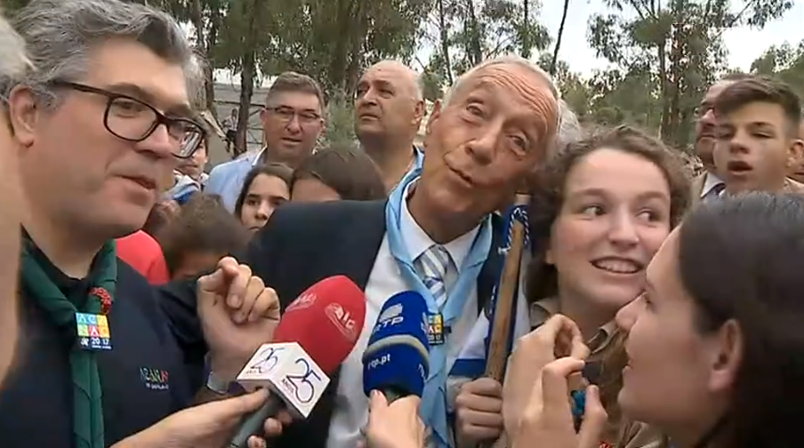 Marcelo Rebelo de Sousa em Idanha-a-Nova