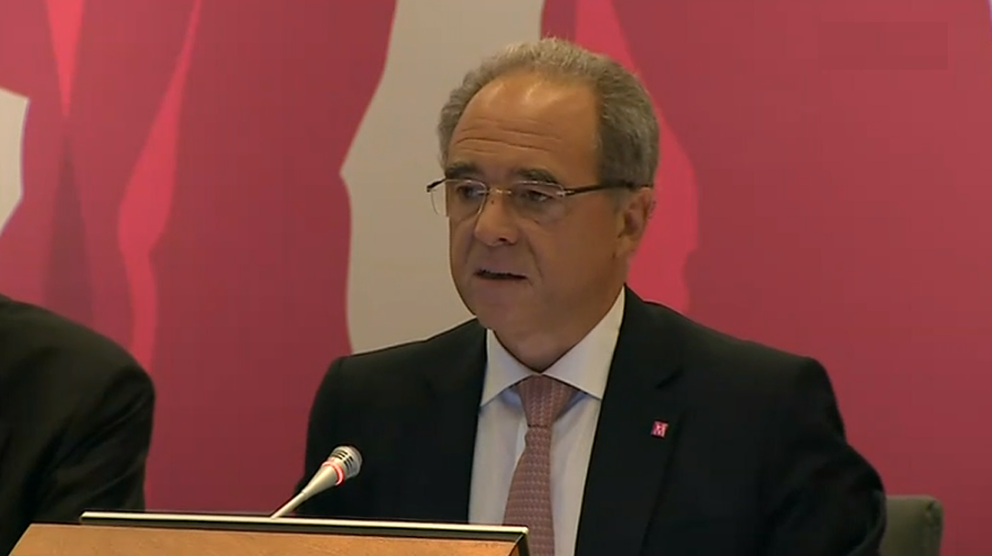 Nuno Amado anuncia lucros do BCP