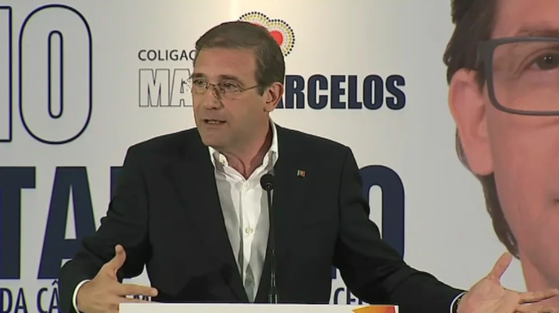 Discurso de Pedro Passos Coelho