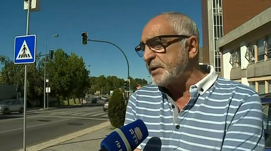 Protesto dos trabalhadores da PT