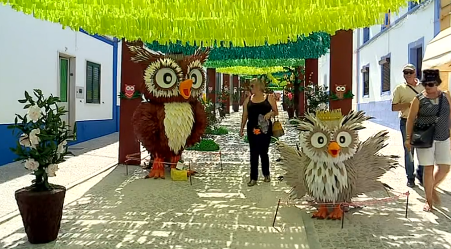 Arte nas ruas no Redondo