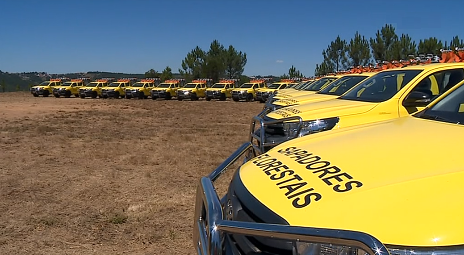Apresentação de equipas de sapadores florestais