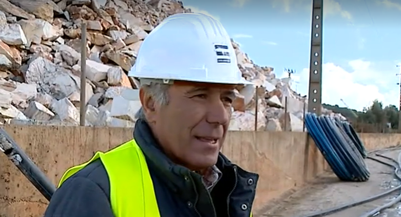 Operação de drenagem