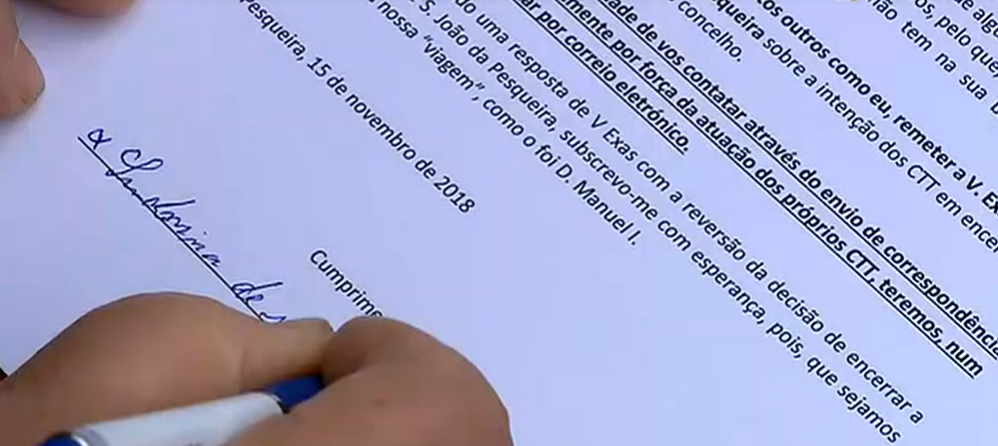 Manifestação de Utentes dos CTT