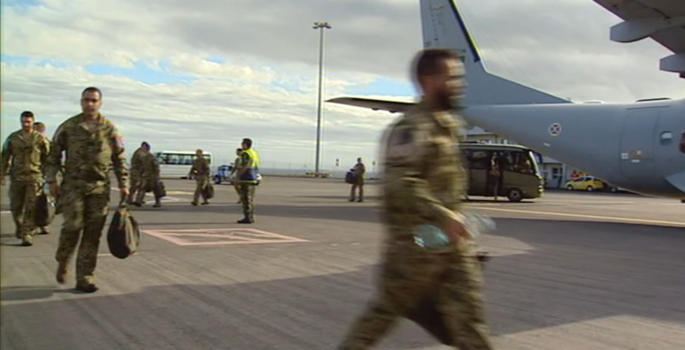 Partida do 8º Contingente das Forças Nacionais Destacadas para o Iraque