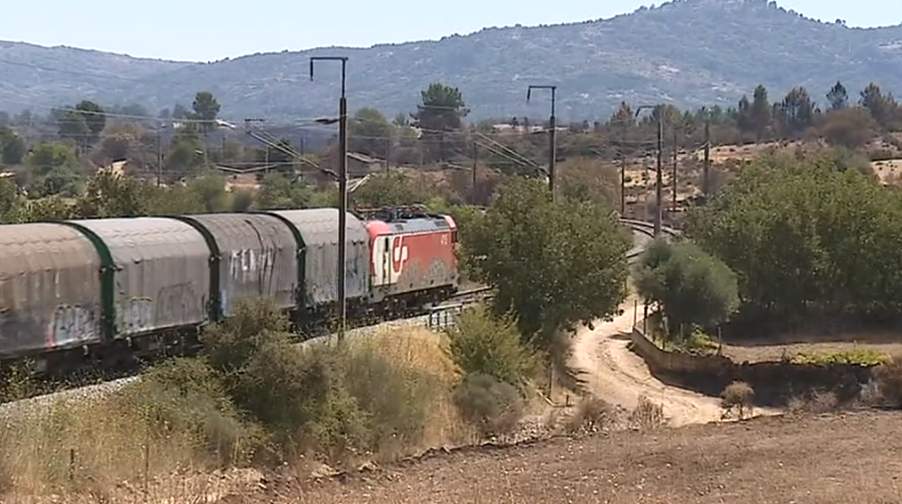 Incêndios florestais na Guarda atribuídos a comboios