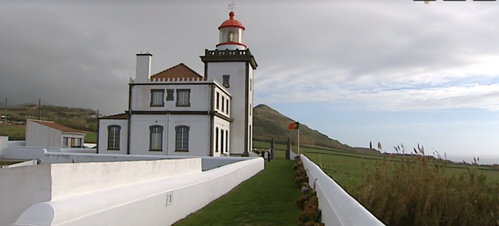 Farol da Ferraria na Ilha de São Miguel