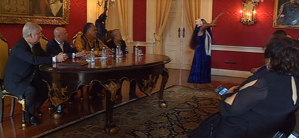 Assinatura de acordo de amizade entre a cidade de Kauai e o Funchal