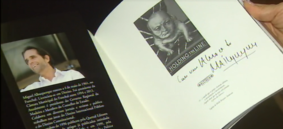 Apresentação do livro de Miguel Albuquerque