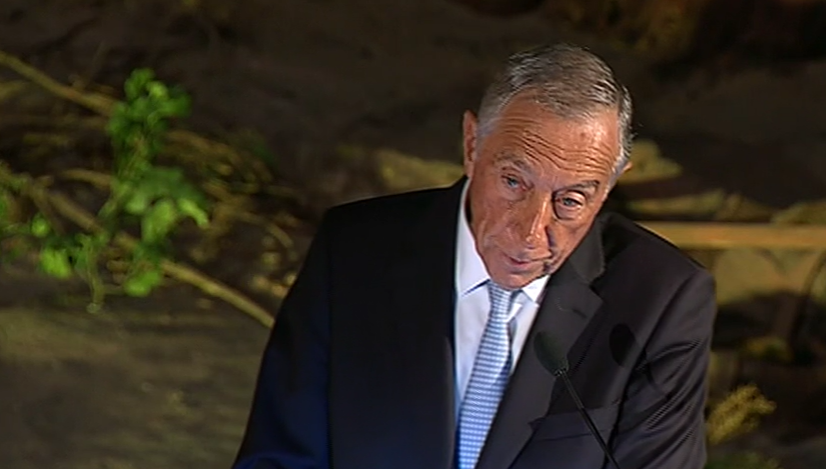 Marcelo Rebelo de Sousa em Aljubarrota