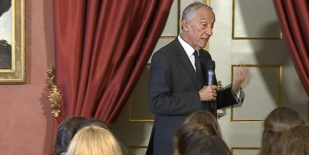 Encontro com jornalistas no Palácio de Belém