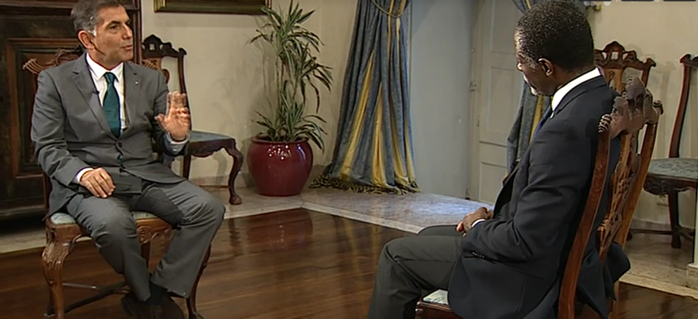 Entrevista exclusiva RTP a Parfait Onanga-Anyanga