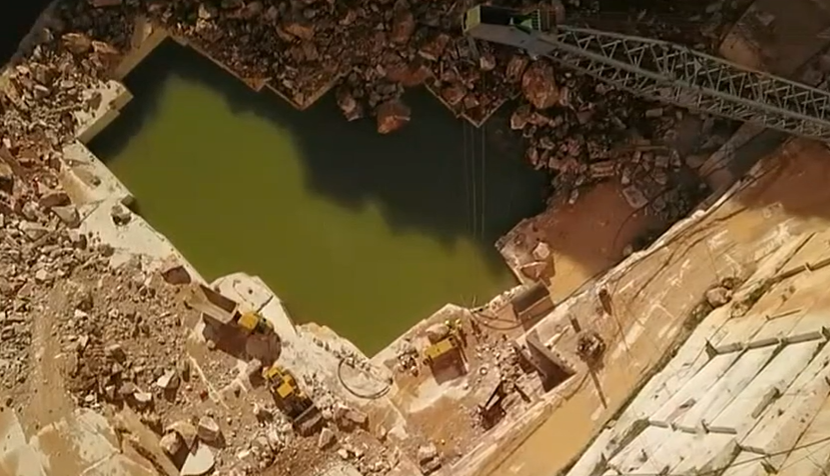 Operações de resgate em Borba