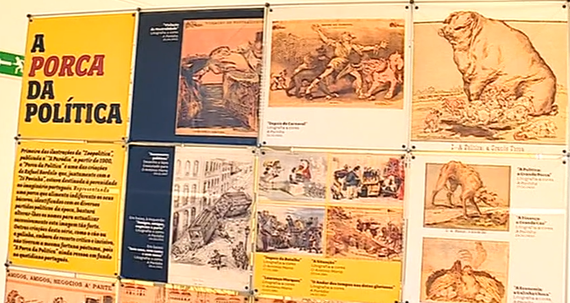 Exposição de caricaturas