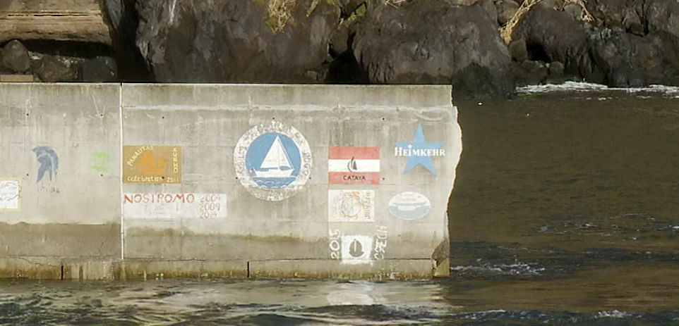 Avaliação de estragos nos portos da Ilha das Flores