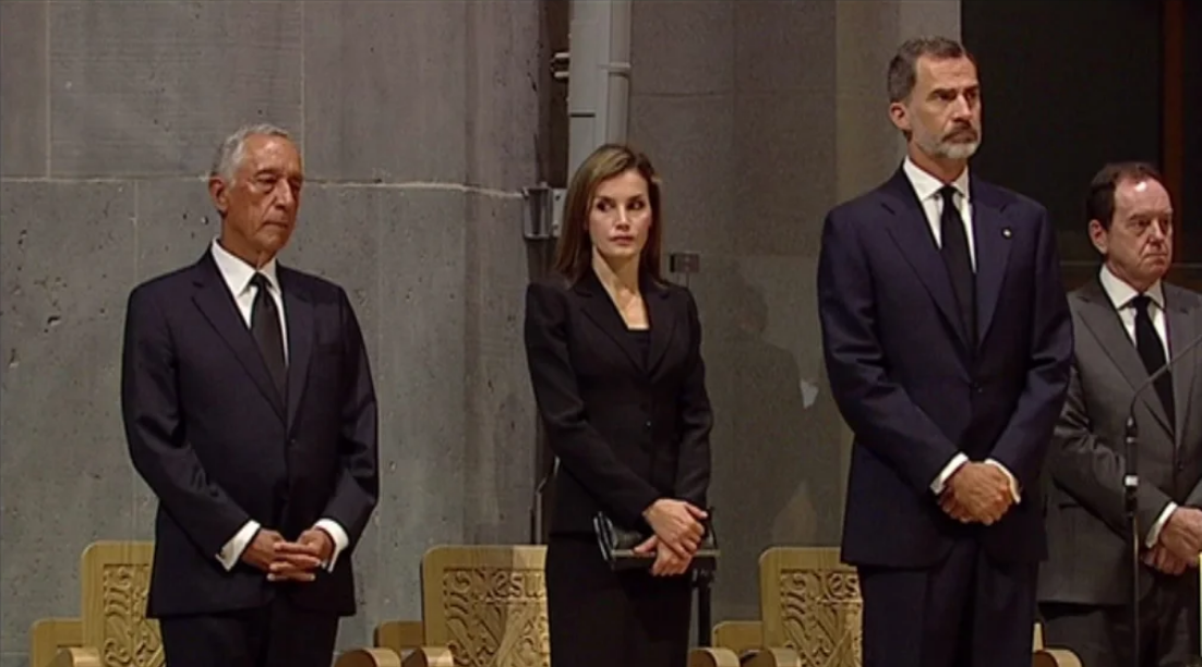 Missa em homenagem às vítimas do atentado em Barcelona