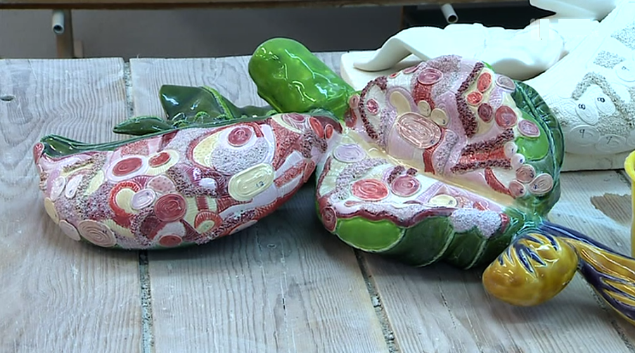 Obra “Figo” inspirada em Paula Rego