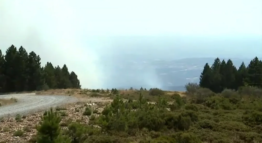 Incêndio florestal em Macedo de Cavaleiros