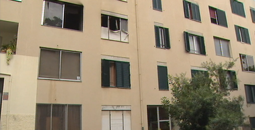 Incêndio em apartamento do bairro da Nazaré