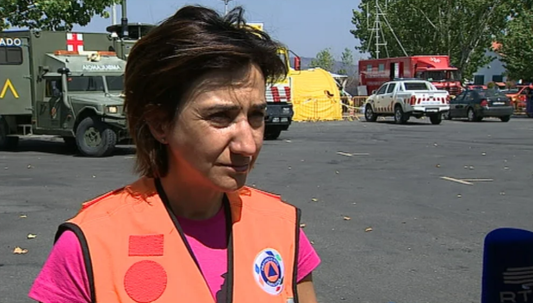 Incêndio florestal em Mação