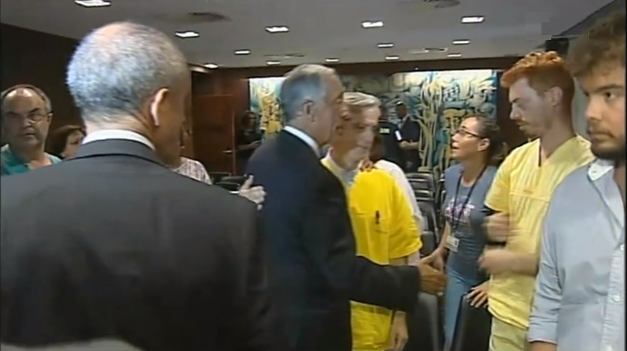 Marcelo Rebelo de Sousa no Funchal