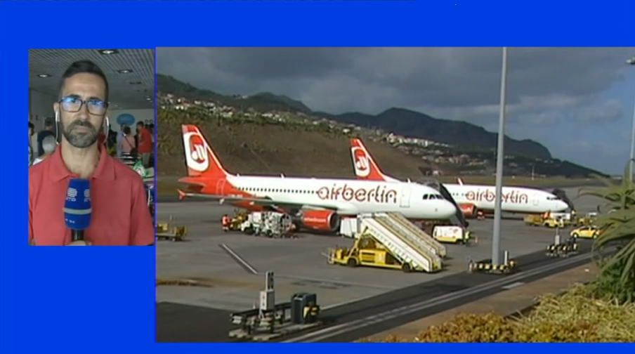 Ligações aéreas suspensas para a Madeira