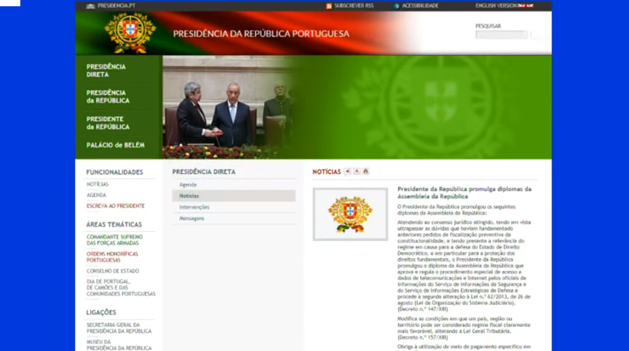 Acesso aos metadados