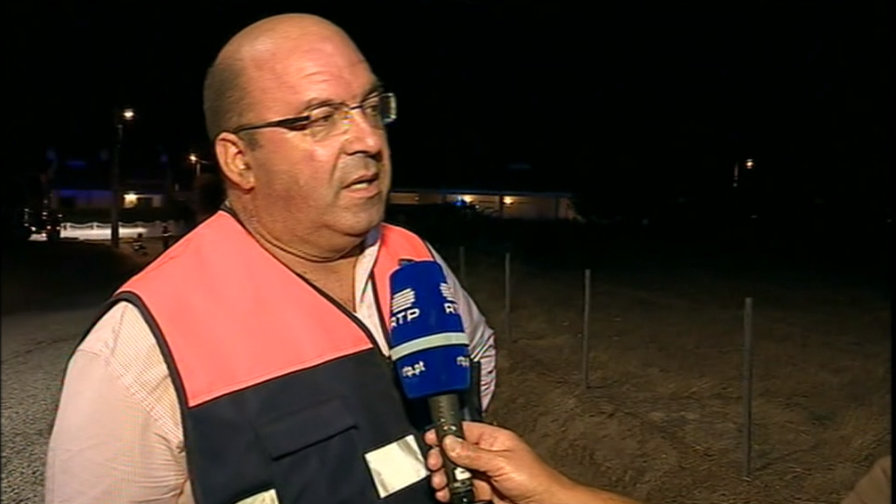 Incêndio florestal no Sardoal