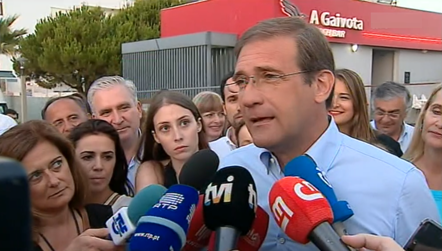 Declarações de Pedro Passos Coelho