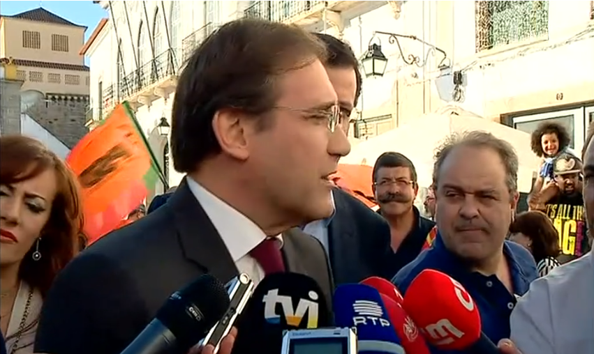 Reacções de Passos Coelho ao crescimento económico