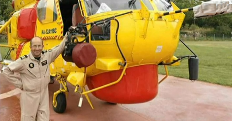 Queda de helicóptero em Castro Daire