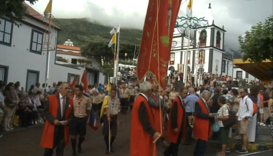 Procissão Senhor Bom Jesus Milagroso na Ilha do Pico