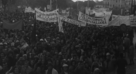 Manifestação de apoio a Francisco da Costa Gomes em Belém