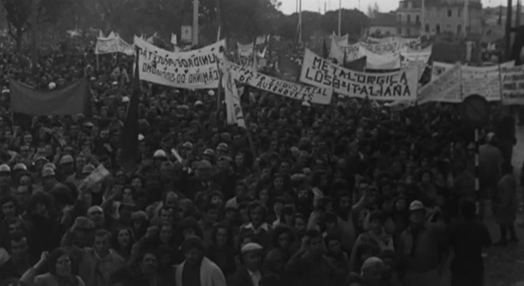 Manifestação de apoio a Francisco da Costa Gomes em Belém