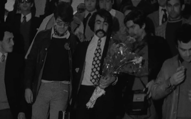 Chegada de António dos Santos Júnior a Lisboa