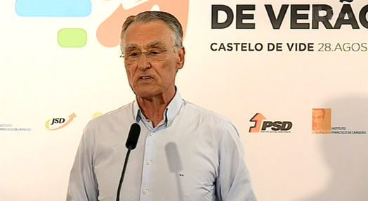 Aníbal Cavaco Silva na Universidade de Verão do PSD