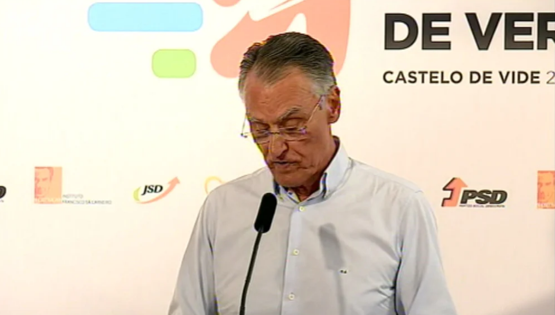 Aníbal Cavaco Silva na Universidade de Verão do PSD