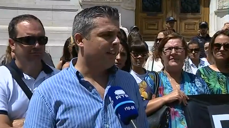 Enfermeiros em greve