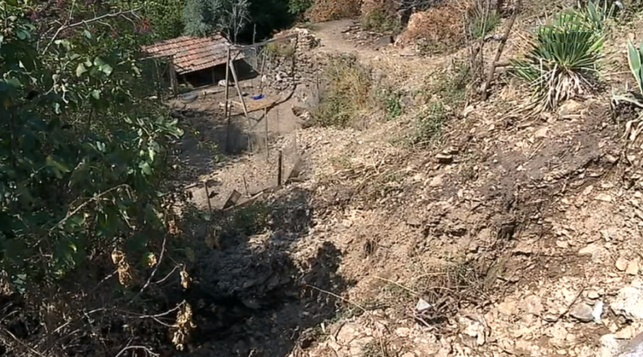 Enxurrada provoca destruição