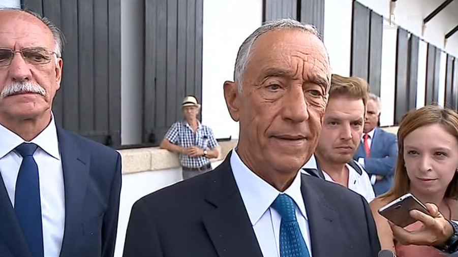 Marcelo Rebelo de Sousa em Vilar Formoso
