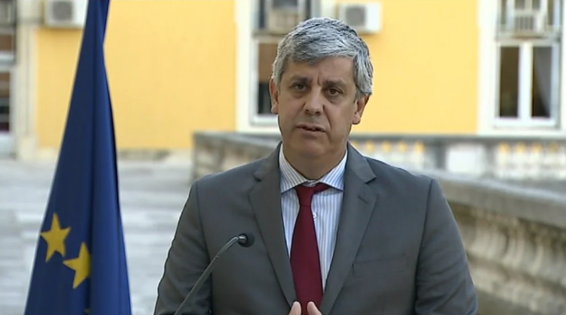 Conferência de imprensa de Mário Centeno