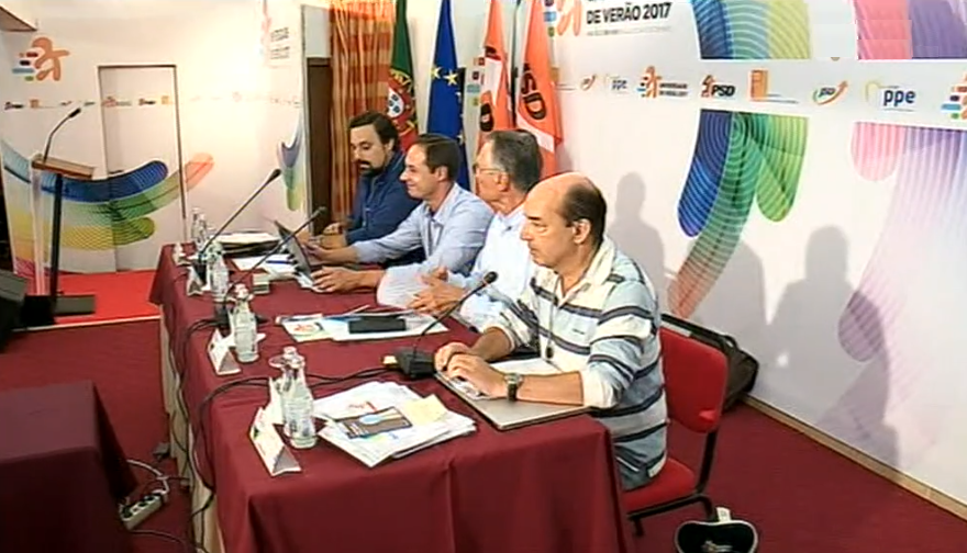 Aníbal Cavaco Silva na Universidade de Verão do PSD