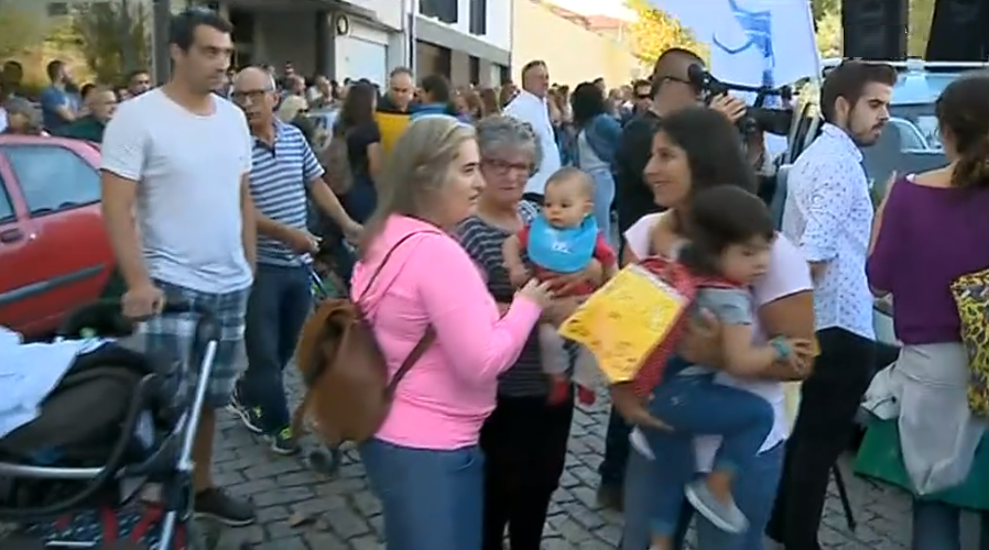 Protesto dos professores